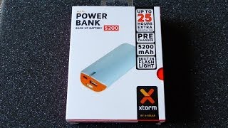 AL270 Xtorm Power Bank 5200 [upl. by Bastian]