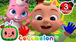 Give Us A HiFive Song  More  Cocomelon  Animal Time  Toddler Learning Cartoons [upl. by Toille441]