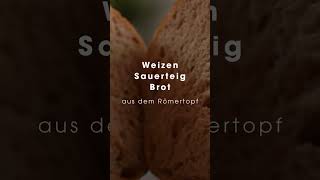 Sauerteig Brot aus dem Römertopf  einfach amp lecker [upl. by Egan]