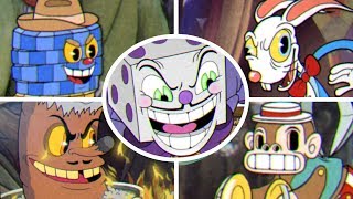 Cuphead  All Casino Bosses  King Dice [upl. by Naima843]