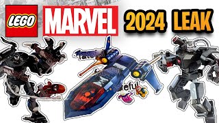 XJET amp MECHS LEAKED  LEGO Marvel Leaks amp Rumors [upl. by Biddick]