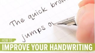 How to Improve Your Handwriting [upl. by Ruenhcs]