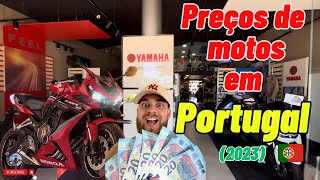 PREÇOS DE MOTOS EM PORTUGAL 🇵🇹 [upl. by Epuladaugairam]