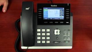 Yealink T46G  Making and Receiving Calls [upl. by Strait]