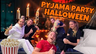 VLOG  PYJAMA PARTY SPÉCIAL HALLOWEEN [upl. by Naicad]