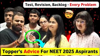 MR Sir with NEET Toppers 🔥 Best Advice your Selection 🎯 in Neet 2025 mrsir neet2025 [upl. by Anailuig377]