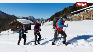 Schneeschuhwandern in Tirol  Kufstein Österreich ⛷ [upl. by Ammej566]