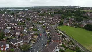 Stoke on High  Longton High School site drone view [upl. by Blasius]