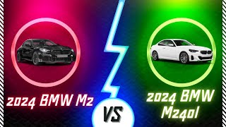 2024 BMW M2 vs M240i [upl. by Arinay]