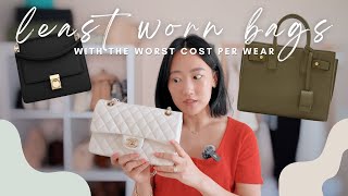 5 Least Used Handbags In My Collection My Bags with the Worst Cost Per Wear… [upl. by Ekaterina]