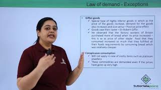 Class 12th – Law of Demand Exceptions  Economics  Tutorials Point [upl. by Aline308]