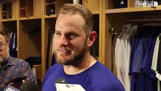 Dodgers postgame Max Muncy talks multihomer game Phil Bickford and more after walkoff win [upl. by Durning]