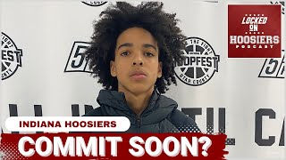 ELITE PG Mikel Brown Jr LOVED Indiana Will he commit  Indiana Hoosiers Podcast [upl. by Htennaj318]