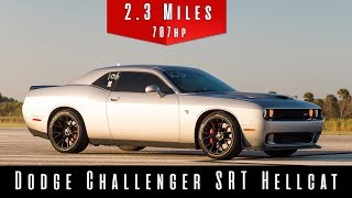 2015 Dodge Challenger SRT Hellcat  Manual Transmission  Top Speed Test [upl. by Eerak80]