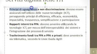 Codice Amministrazione Digitale Parte 2 [upl. by Fatima]