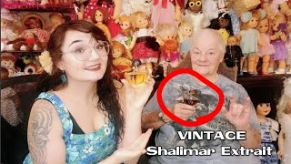 Trying Vintage Shalimar Extrait with Nancy J Lewis [upl. by Norty]