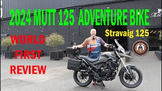 2024 MUTT 125 Adventure bike WORLD FIRST REVIEW [upl. by Thorfinn795]