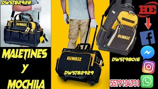 Maletines y Mochila DEWALT para tus Herramientas [upl. by Ennove]