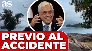 El HELICÓPTERO del EXPRESIDENTE de CHILE antes del ACCIDENTE  MUERTE de SEBASTIÁN PIÑERA [upl. by Swainson]