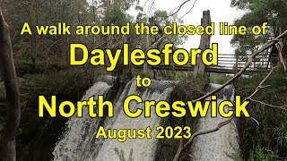 The closed line of Daylesford to North Creswick Aug 2023 [upl. by Andromache41]