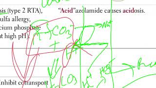 54 Acetazolamide  Carbonic anhydrase inhibitor [upl. by Pepe725]