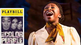 Cynthia Erivo quotIm Herequot Front Row HQ Audio Broadway Live Performance The Color Purple Musical [upl. by Christenson]