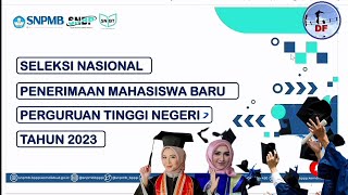 3 Jalur masuk PTN Perguruan Tinggi Negeri 2023 [upl. by Sager784]