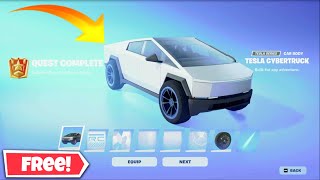 How To Get FREE Tesla CyberTruck Fast fortnite gaming epicgames fortnitebr fortniteclips lofi [upl. by Cima]