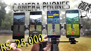 Top 5 Best DSLR Camera smartphone under 25K  Best camera phone under 25000 in January 2024 [upl. by Catriona]