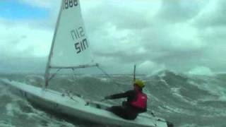 Laser sailing big air and waves [upl. by Euqinimod]