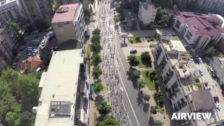 Skopje Marathon Part 2  2014 by AIRVIEW [upl. by Timmy364]