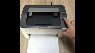 HP Laser HP 107a 107w Print Supplies information and Configuration [upl. by Ravilob]