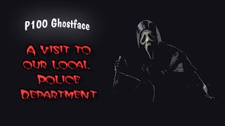 P100 Ghostface  DBD  A police station  certainly the safest place for survivors right [upl. by Aielam]