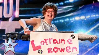 Golden buzzer act Lorraine Bowen wont crumble under pressure  Britains Got Talent 2015 [upl. by Haase]