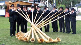 Alphorn Festival Nendaz Switzerland 2011 [upl. by Etiragram]