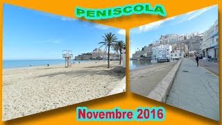 peñíscola espagne novembre 2016 [upl. by Binni]