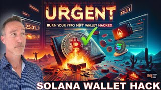 URGENT BURN YOUR CRYPTO NFT’S NOW SOLANA WALLET HACKED [upl. by Ajat]