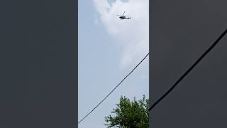 Bell 412 helicopter flyby [upl. by Naiva55]