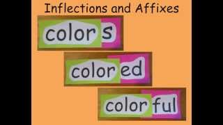 Inflections and Affixes [upl. by Drooff]