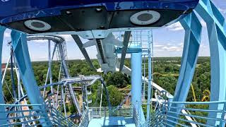 Alpengeist Front Seat POV  Busch Gardens Williamsburg [upl. by Honan]