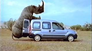 Renault Kangoo Werbung Nashorn 1999 [upl. by Axia525]