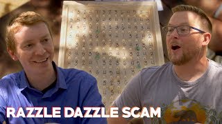 The Razzle Dazzle Scam  James Grime from Numberphile [upl. by Hpsoj]