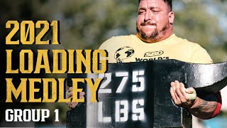 Loading Medley  2021 Worlds Strongest Man  Group One [upl. by Elohcin835]