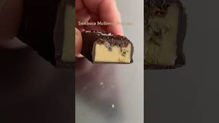 Sambuca Mulberry Pralines  Full recipe at amylevincoukfreerecipes chocolate chocolates [upl. by Sherfield]