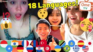 Polyglot Shocks Natives by Speaking Their Languages on Omegle  BEST Reactions [upl. by Einaled]