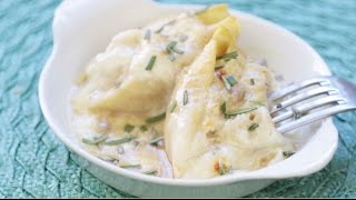 How to Make Thanksgiving Leftover Stuffed Shells  Turkey Recipes  Allrecipescom [upl. by Vince]