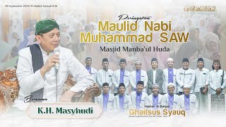 Peringatan Maulid Nabi Masjid Manbaul Huda 2024  KH Masyhudi Rengel amp Hadrah Ghaitsus Syauq [upl. by Jemima]