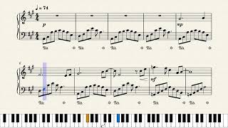 C418  Wet Hands Piano Solo Sheet Music  Download [upl. by Einnaf]