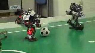 2007 Year End Robot Soccer Practice [upl. by Quincy]