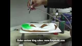 King Cake Ralphs Market Gonzales Louisiana [upl. by Kolb91]